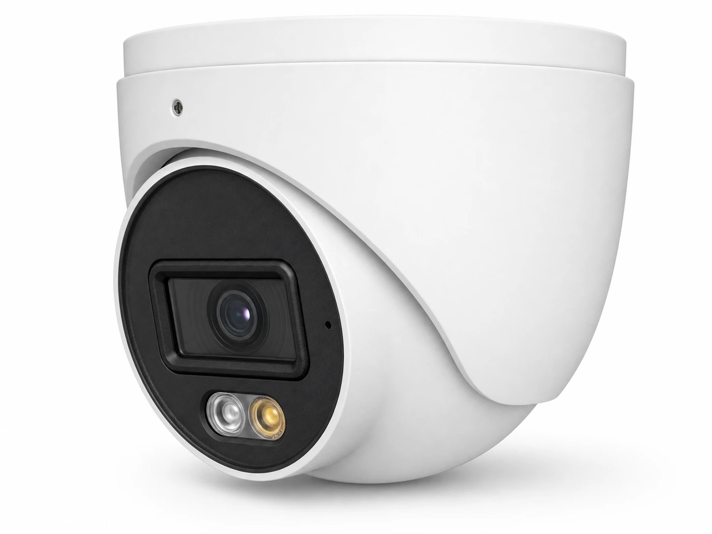 5MP HD Over Coax Dual Illumination 2.8mm Turret Security Camera with Built-in Mic