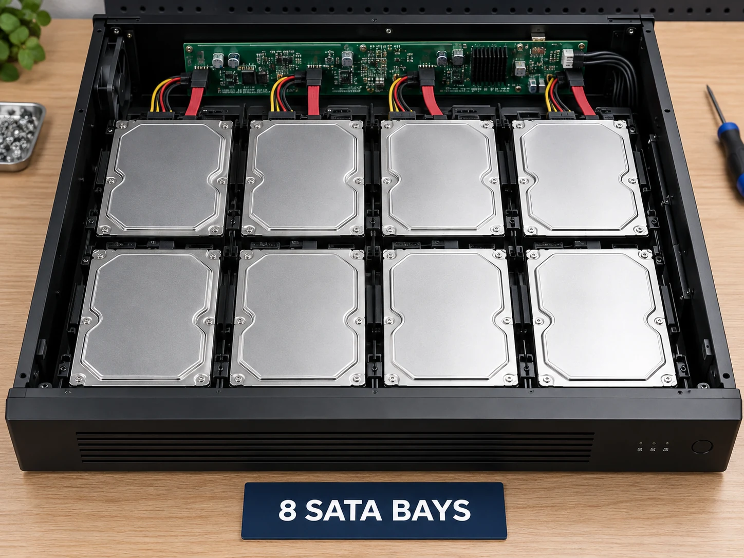 Feature illustration: drive bays 8