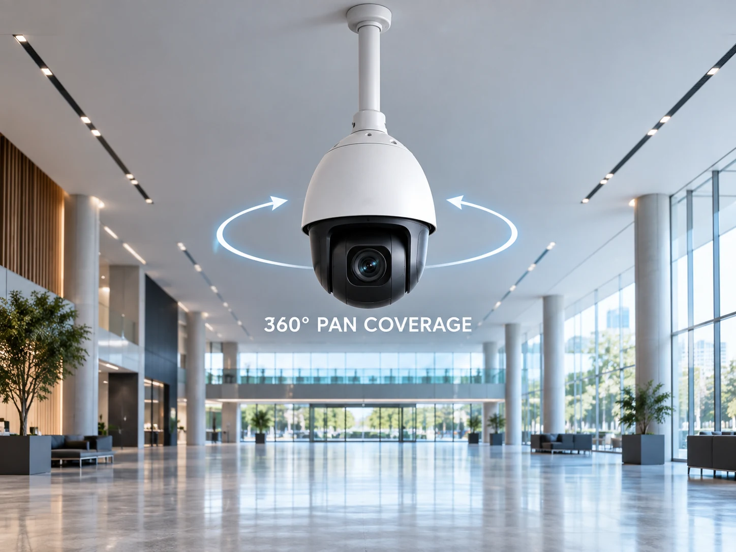 Feature illustration: 360° PAN COVERAGE