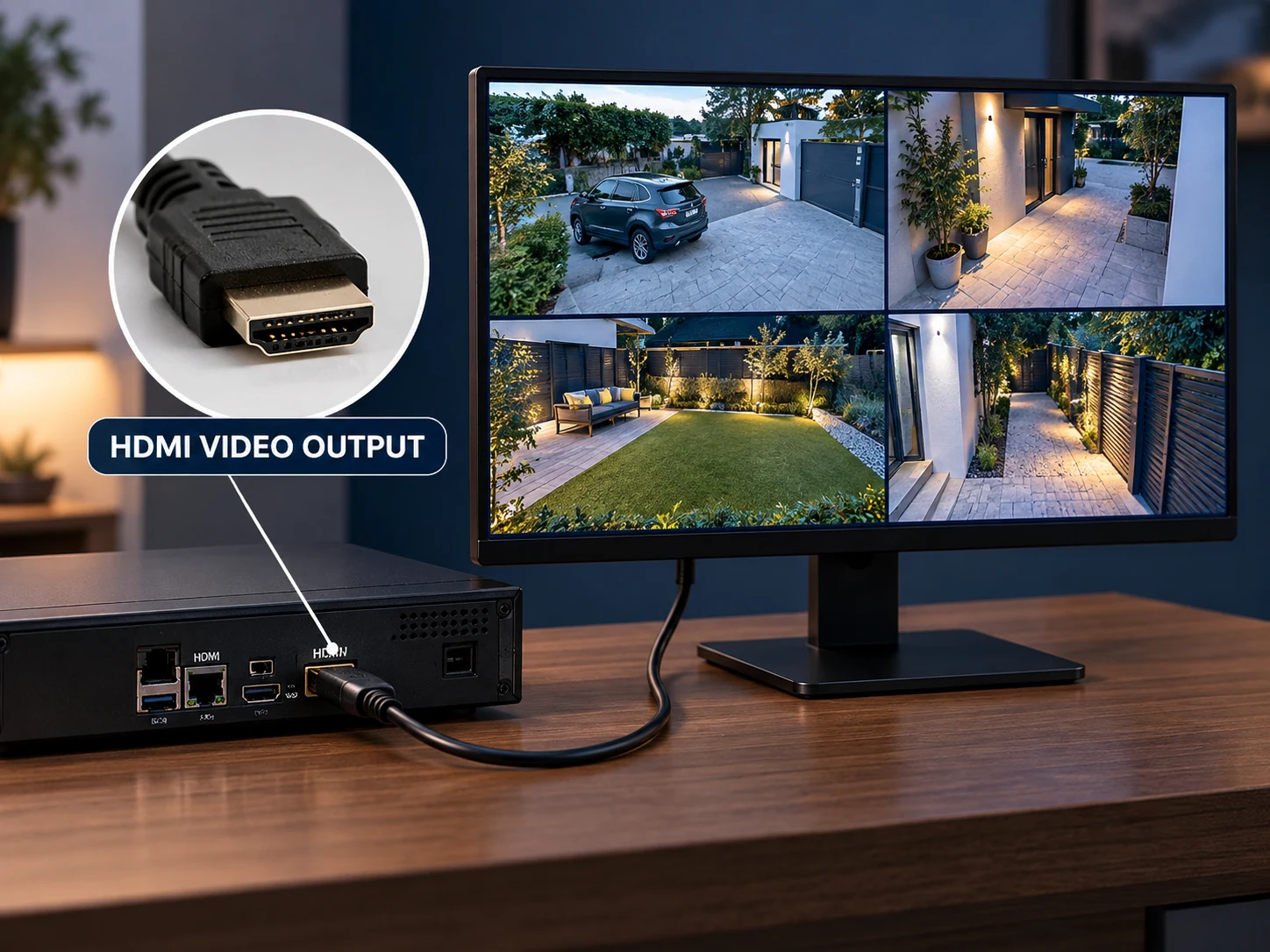 Feature illustration: HDMI VIDEO OUTPUT